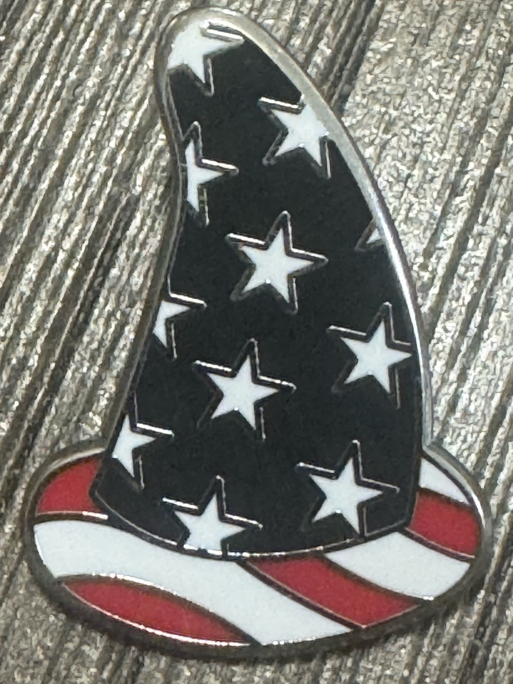 5/$25 Disney Patriotic Sorcerer's Hat Pin